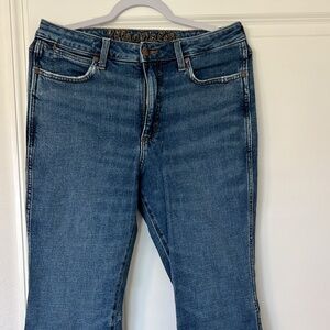 Wrangler flare denim